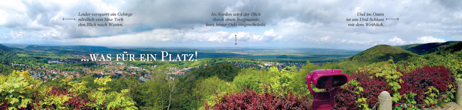 Ausblick Aussichtsreich Burgberg
